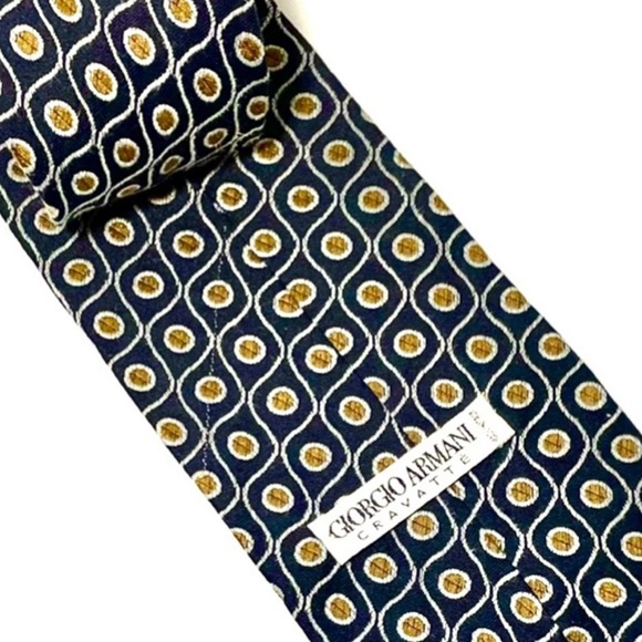 Giorgio Armani Other - GIORGIO ARMANI Italian Silk & Linen Tie
